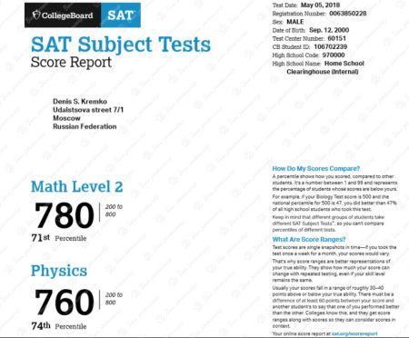 Buy Real SAT Certificate